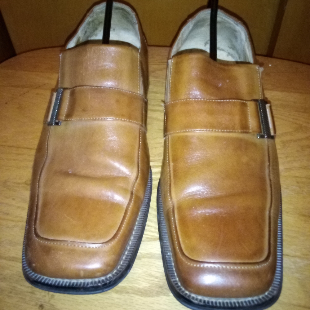 Men's Brown Leather Dress Shoes